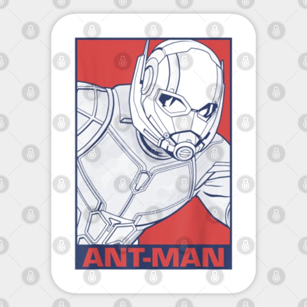 Antman Tshirt Sticker by Y So Serious?